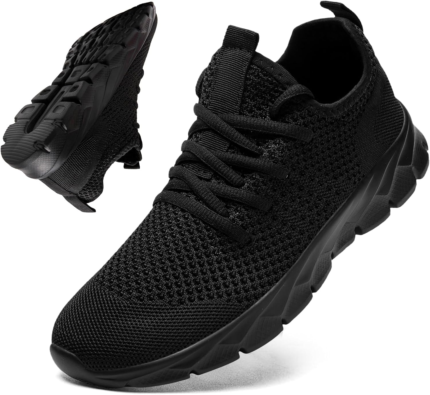 Running Shoes for Mens Womens Lightweight Tennis Shoes Breathable Comfortable Workout Walking Unisex Sneakers Non Slip Outdoor Gym Shoes
