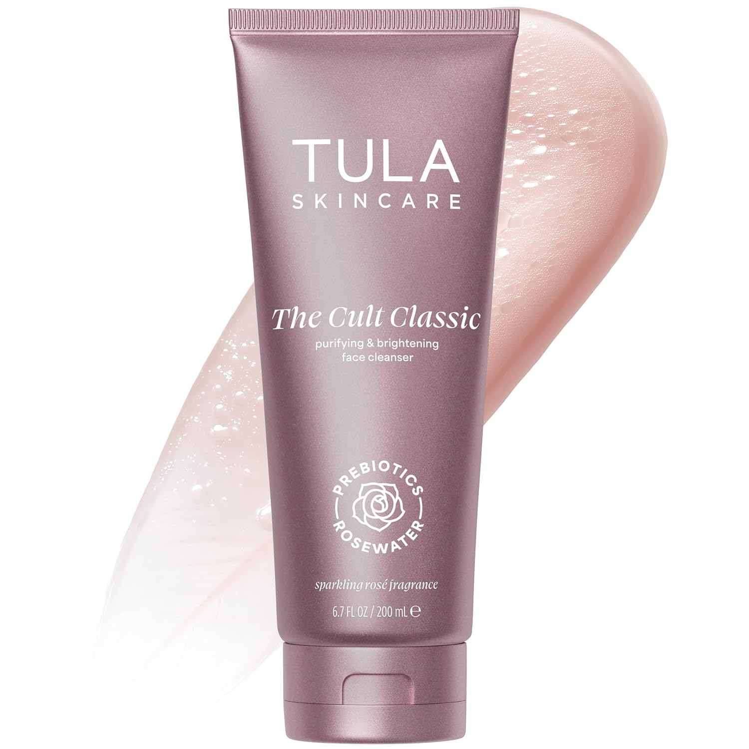 TULA Skincare Cult Classic Purifying Face Cleanser, Daily Wash for Pores & Skin Balance with Prebiotic Extracts, Antioxidants & Turmeric, Deep Cleansing Formula