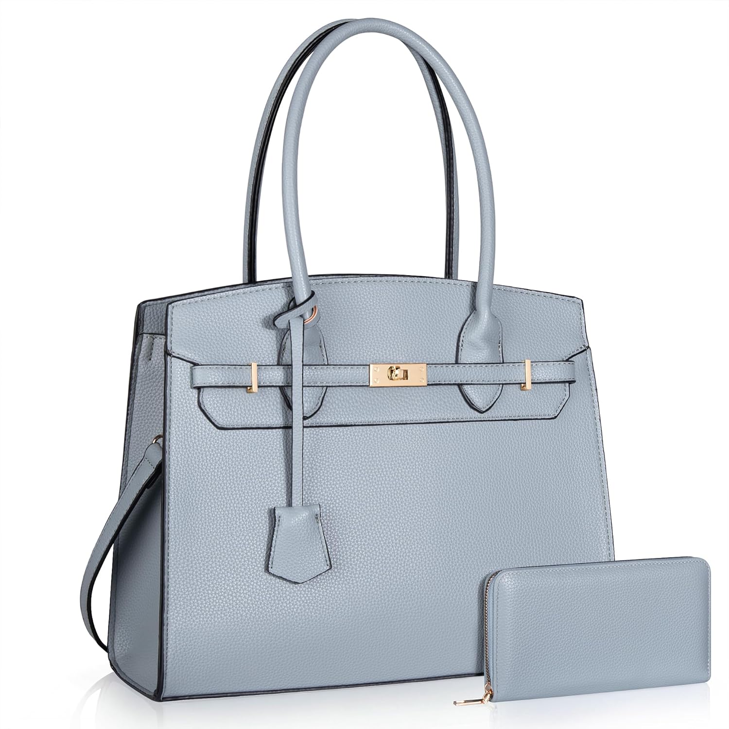 Designer Classic Top Handbags For women, Shoulder Purses For Ladies, Adjustable Strap Work Satchel with Wallet