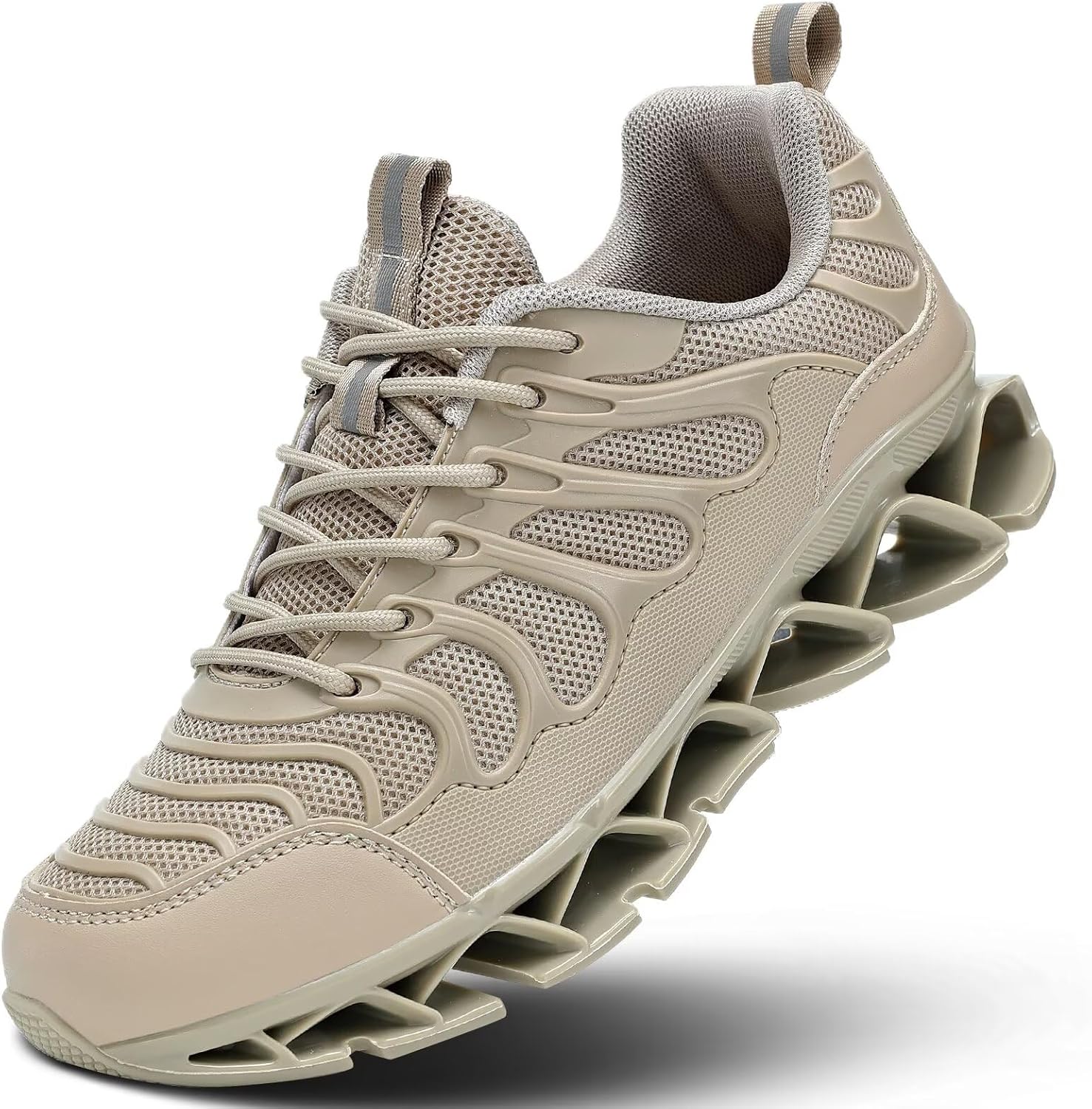 Mens Walking Blade Shoes Slip on Fashion Running Tennis Sneakers Non Slip Breathable Mesh Casual Sport