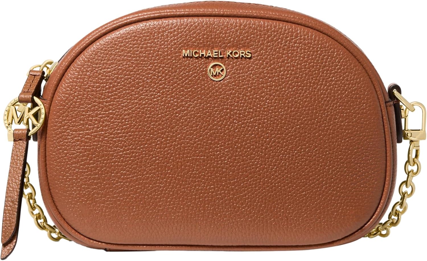 Michael Kors Jet Set Charm Small Oval Camera Crossbody Bag