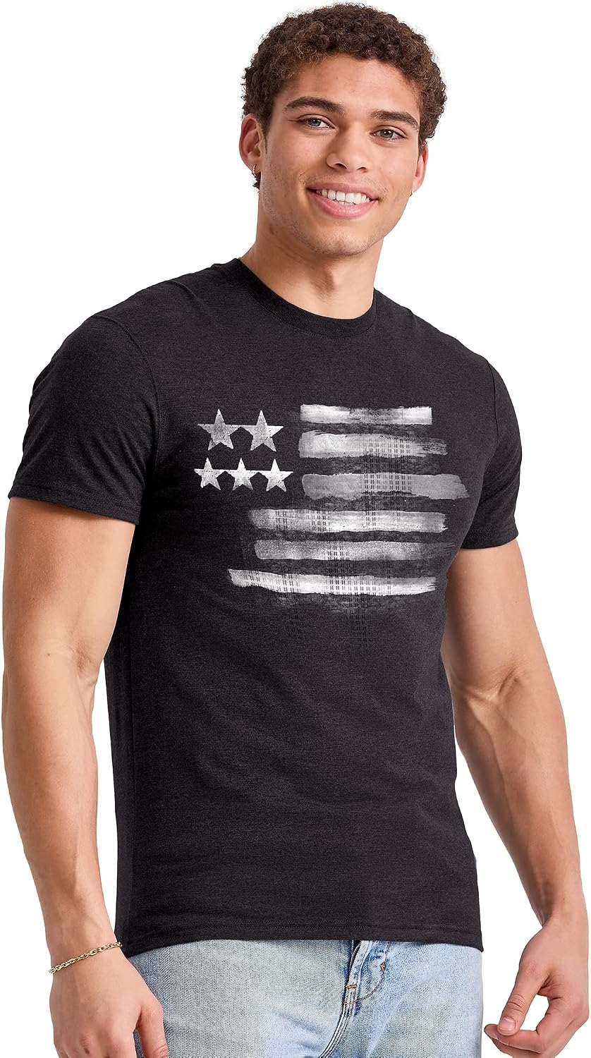 Hanes Men's Essentials Short Sleeve Graphic Tee