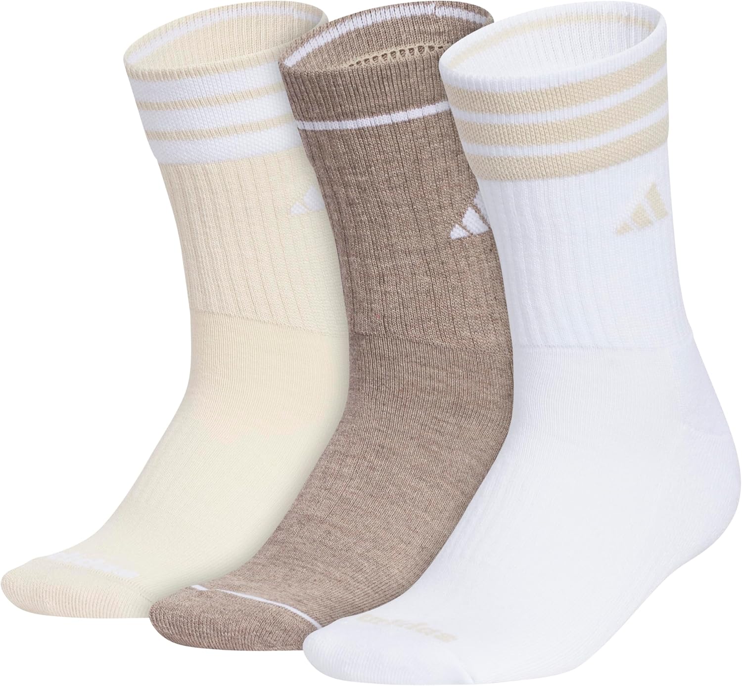 adidas Cushioned Crew Socks 3-Pairs Durable & Comfortable