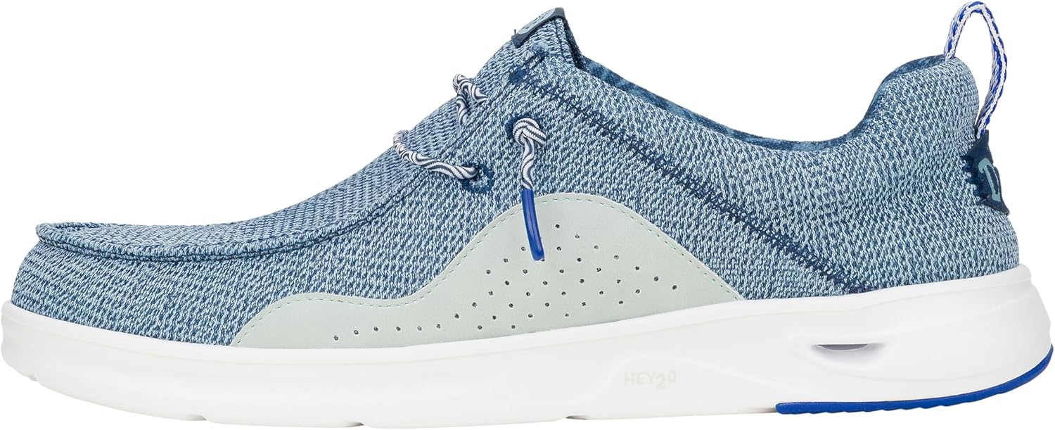 HEYDUDE Men’s Wally Hey2O Mesh Slip On Shoes | Lightweight Comfort for Beach Days, Travel and Everyday Wear