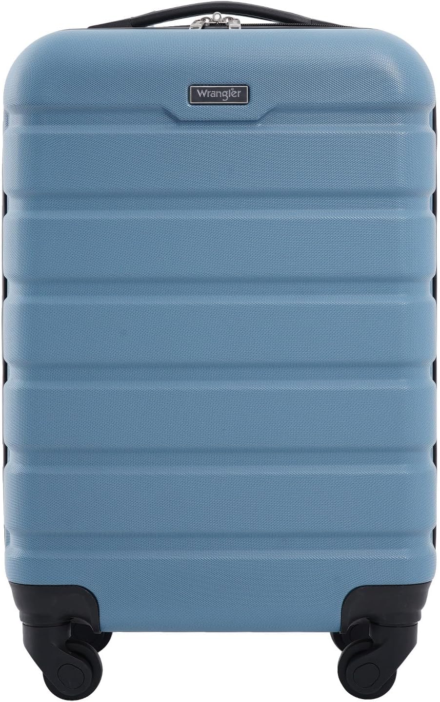 Wrangler Hardside Spinner Luggage, Blue Heaven, Carry-On 20-Inch