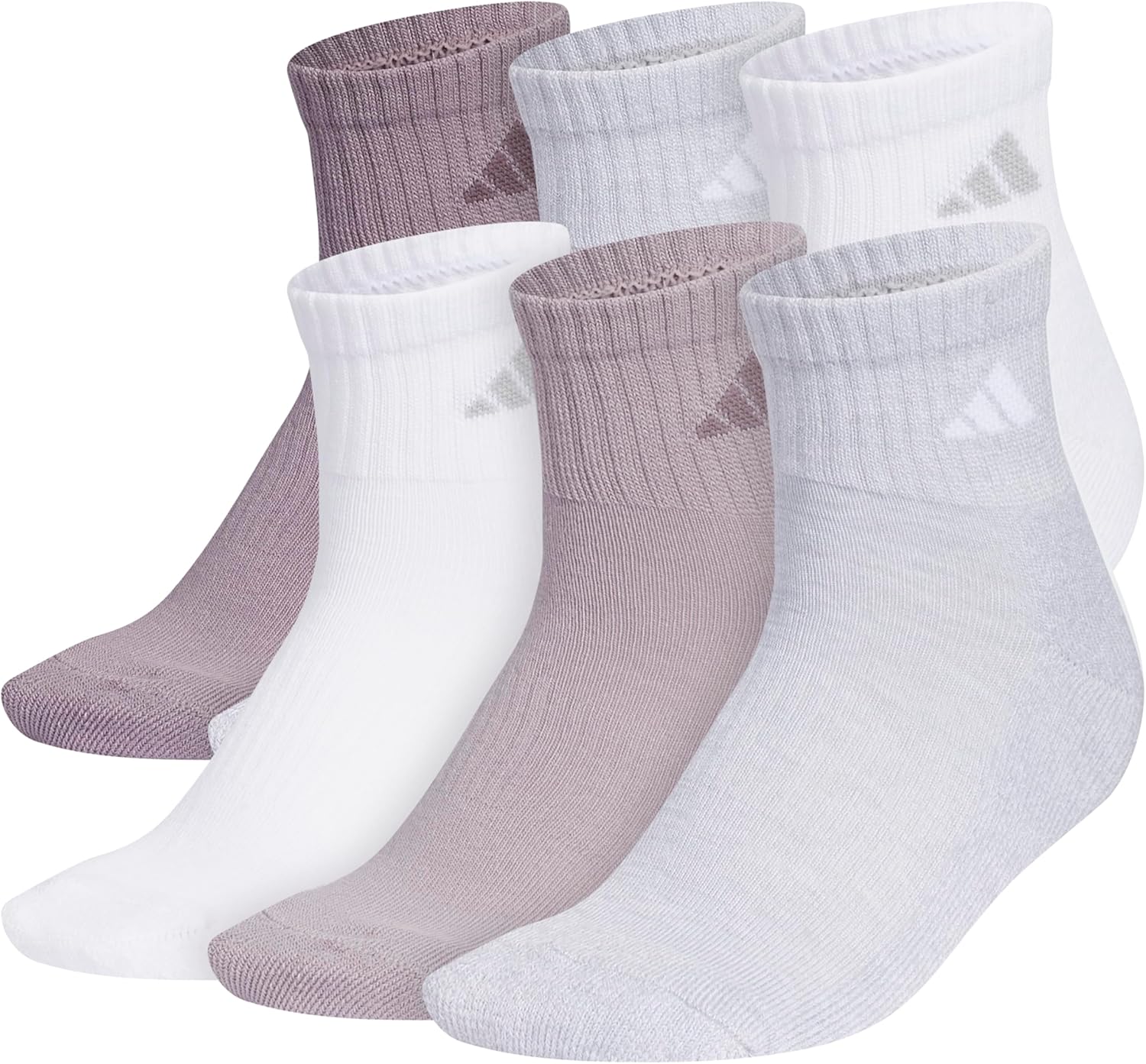 adidas Athletic Cushioned 6-Pack Quarter