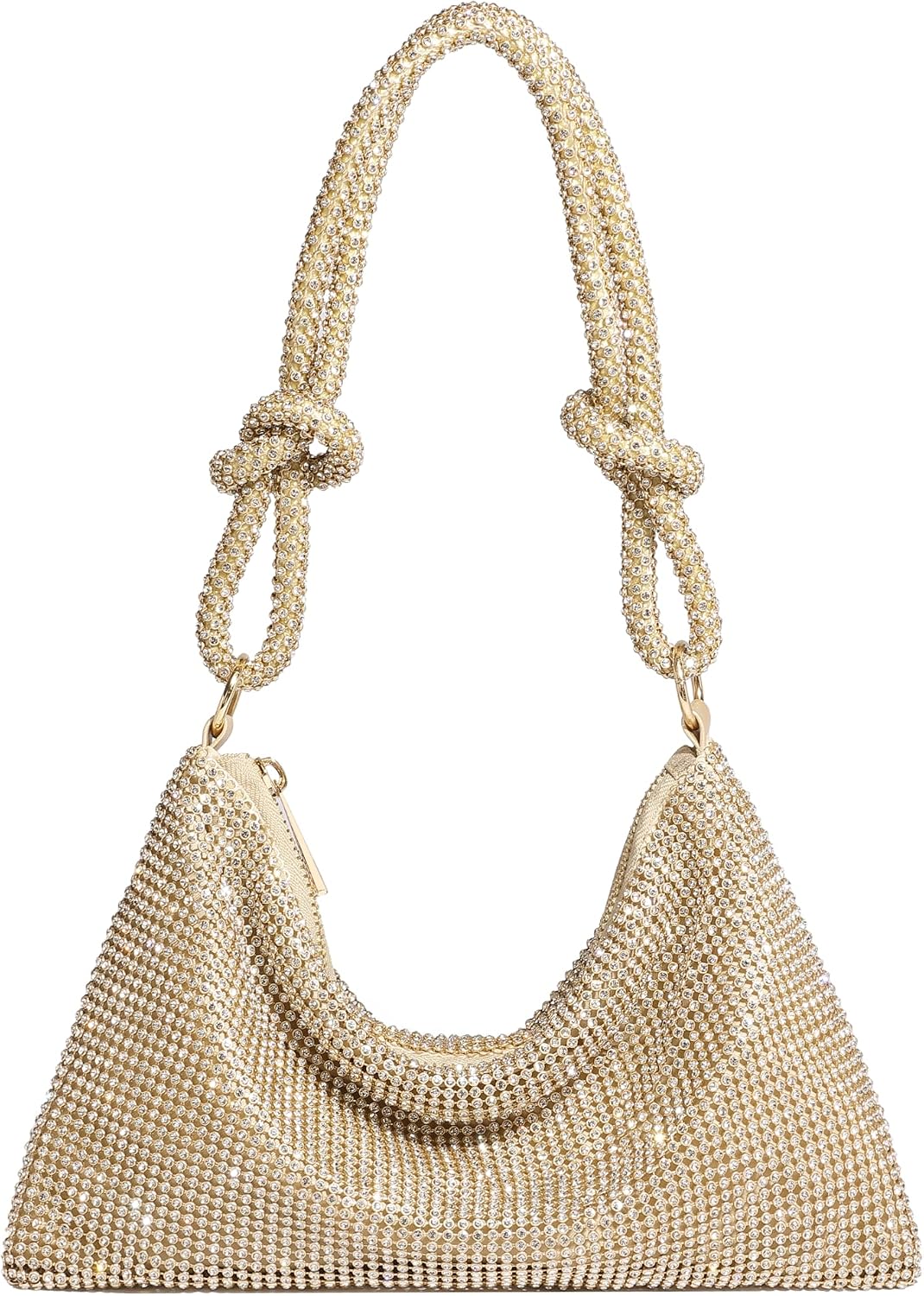 YUWITA Sparkly Rhinestone Purse Evening Bag, Clutch Purses for Women Going Out Dressy Small Handbag