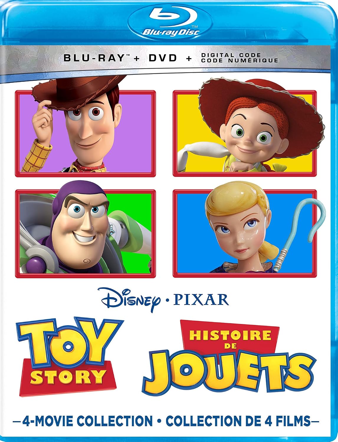 TOY STORY 4-MOVIE COLLECTION [Blu-ray] (Bilingual)
