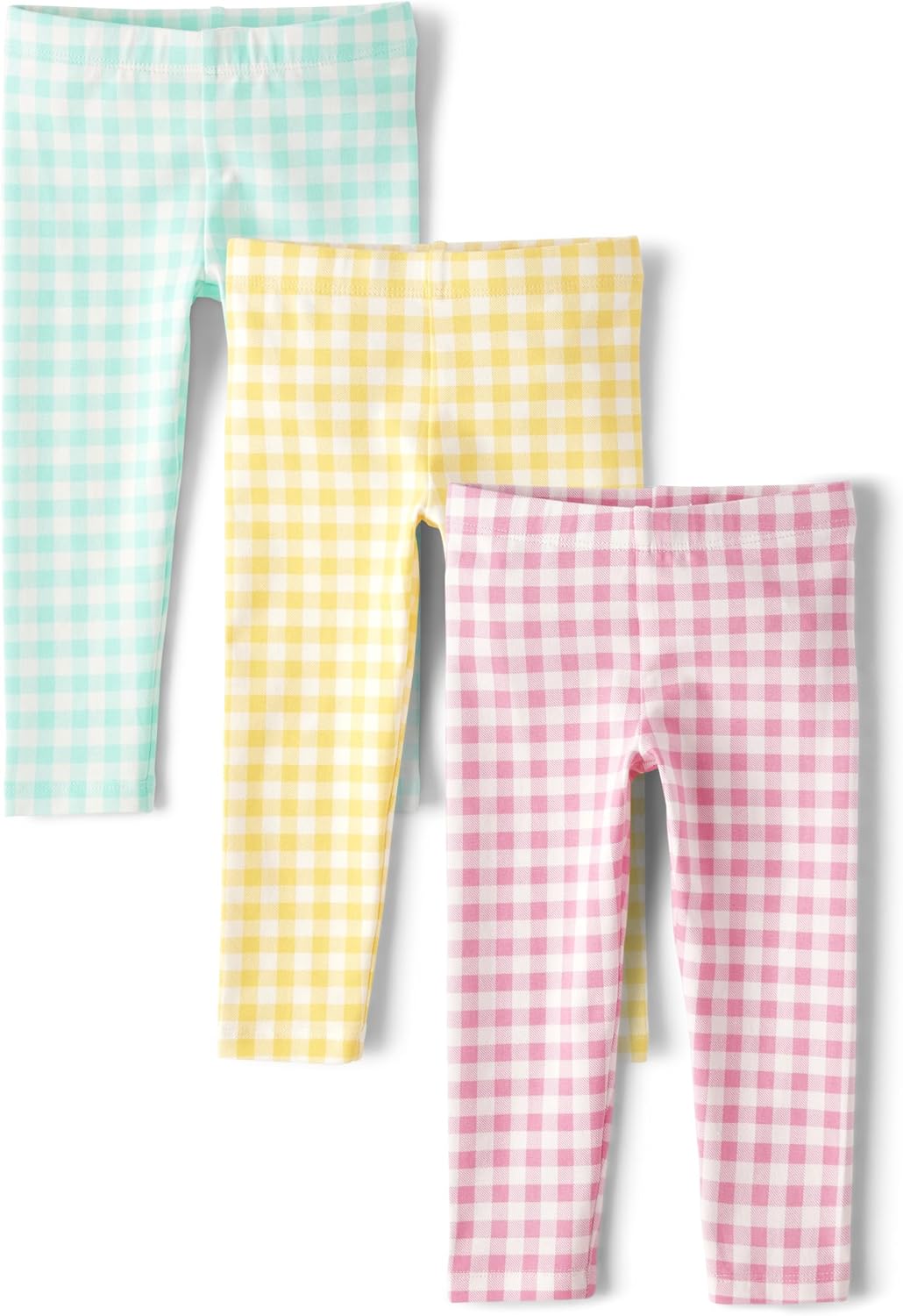 The Children's Place Baby Girls' and Toddler Printed Leggings, Multipacks
