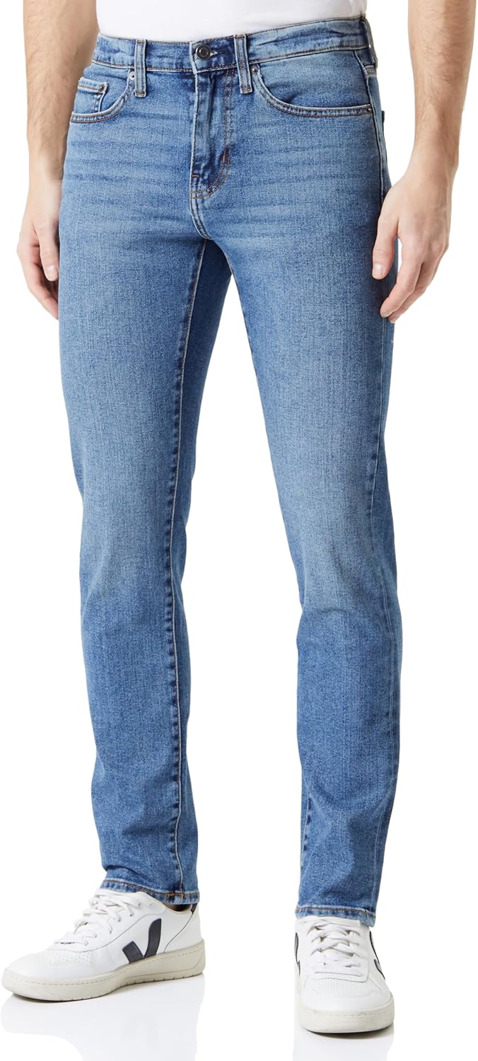 Amazon Essentials Men's Athletic-Fit Stretch Jeans - Discontinued Colors
