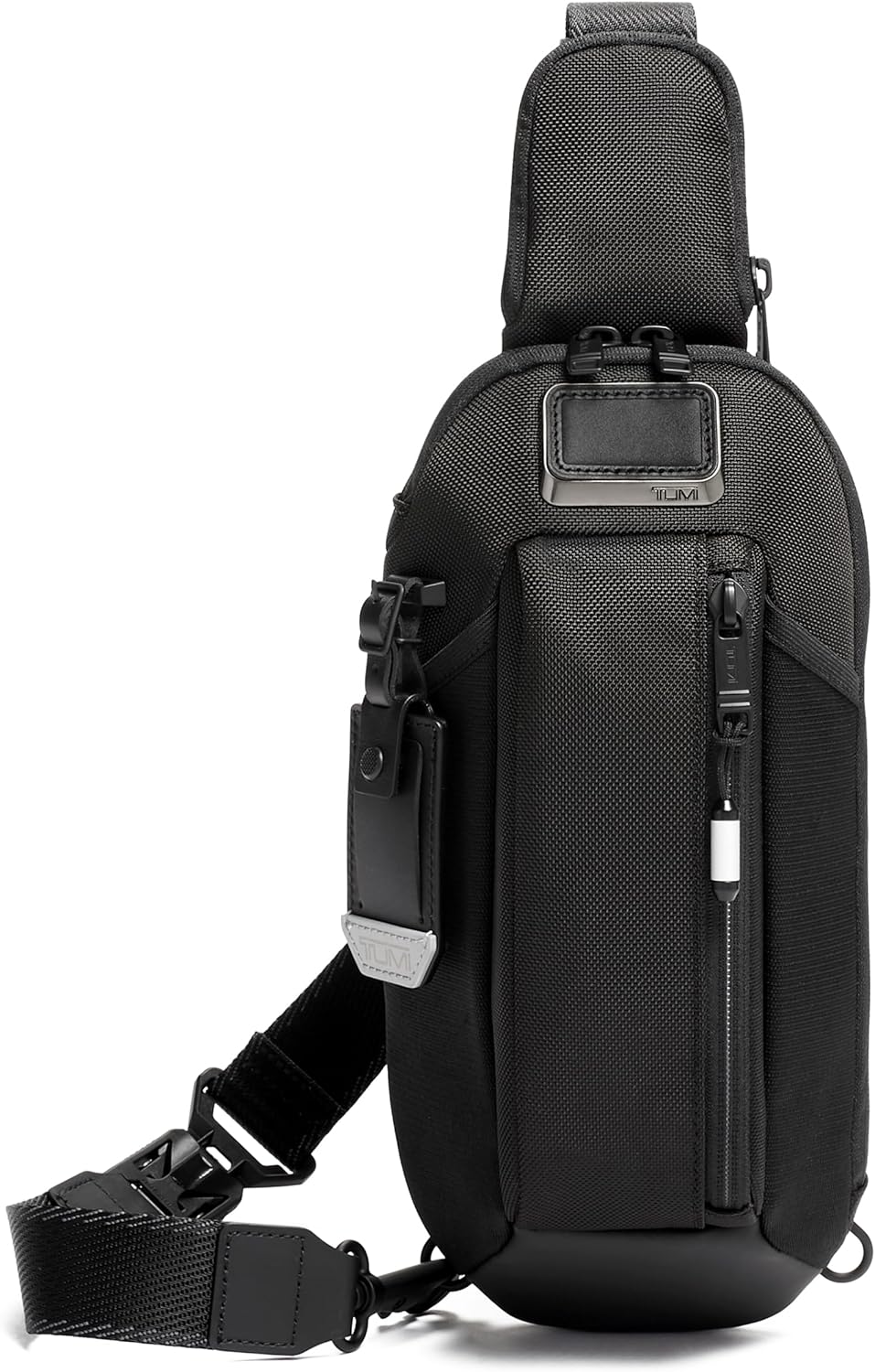 TUMI - Alpha Bravo Esports Pro Sling Bag - Gaming Bag for Handheld Gaming Devices - 12.0" X 5.8" X 2.5" - Black