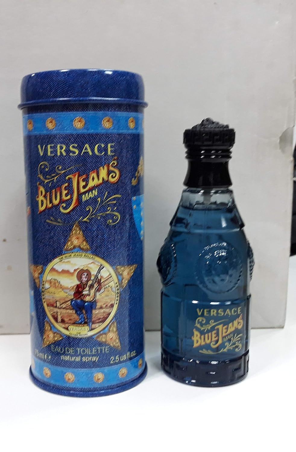 Versace Versus Blue Jeans Man Eau de Toilette Spray 2.50 oz