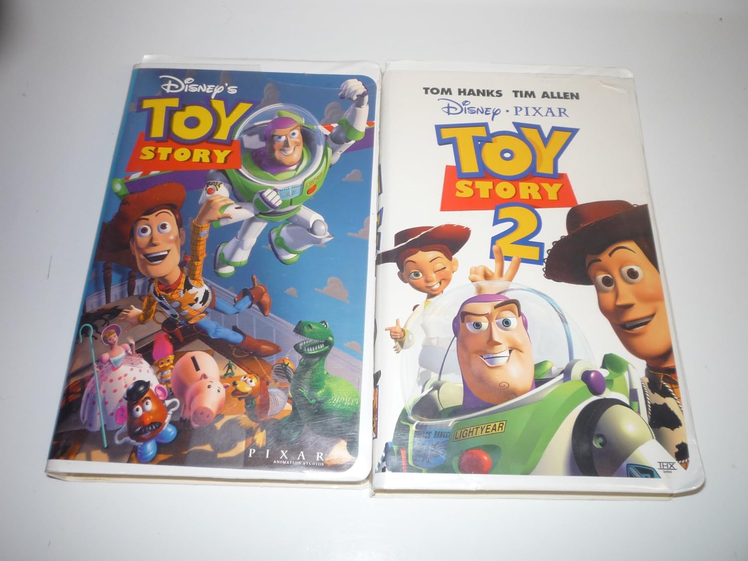 TOY STORY & TOY STORY 2 VHS MOVIE LOT