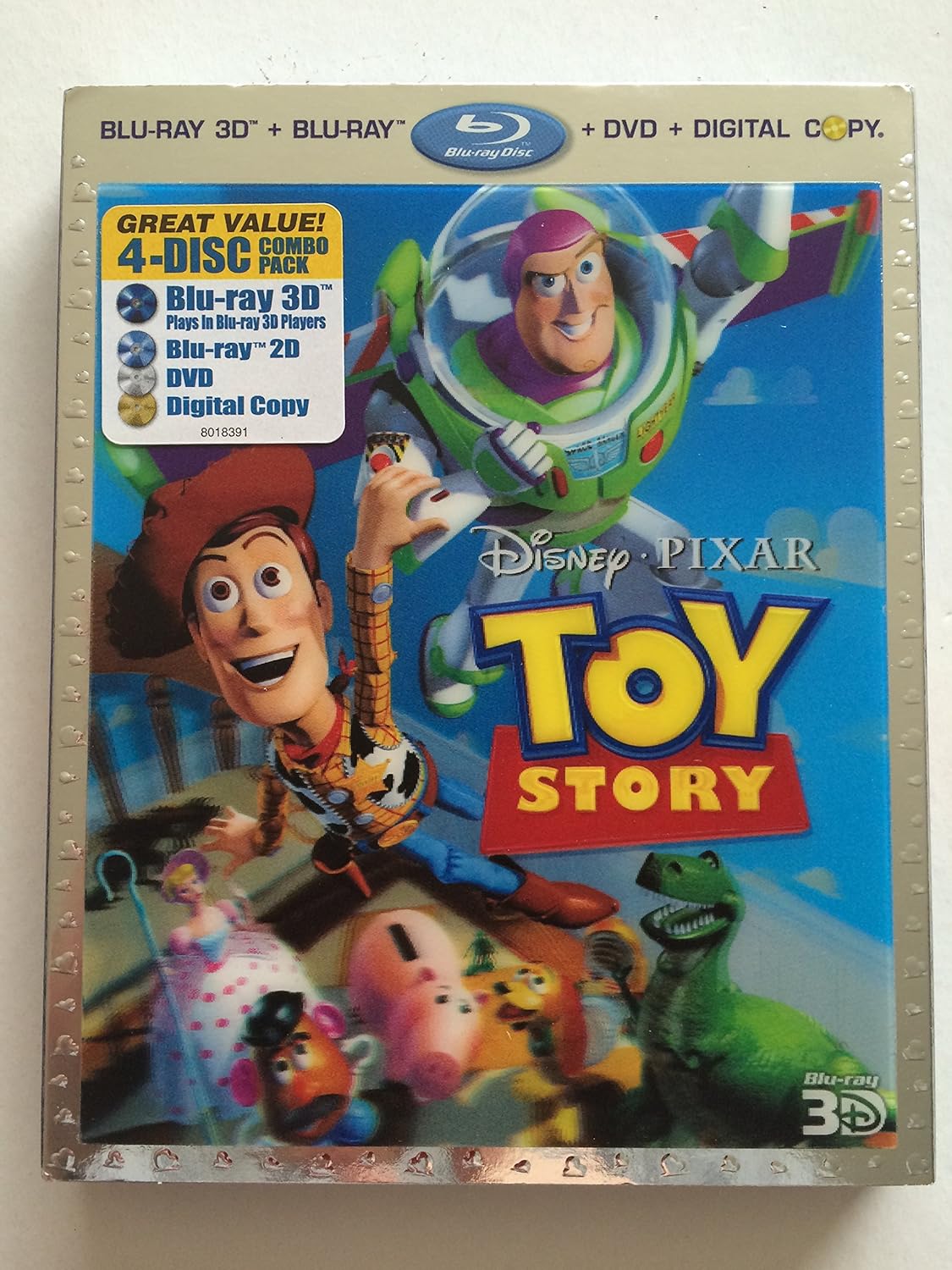 Toy Story (Blu-ray 3D/Blu-ray/DVD Combo + Digital Copy)