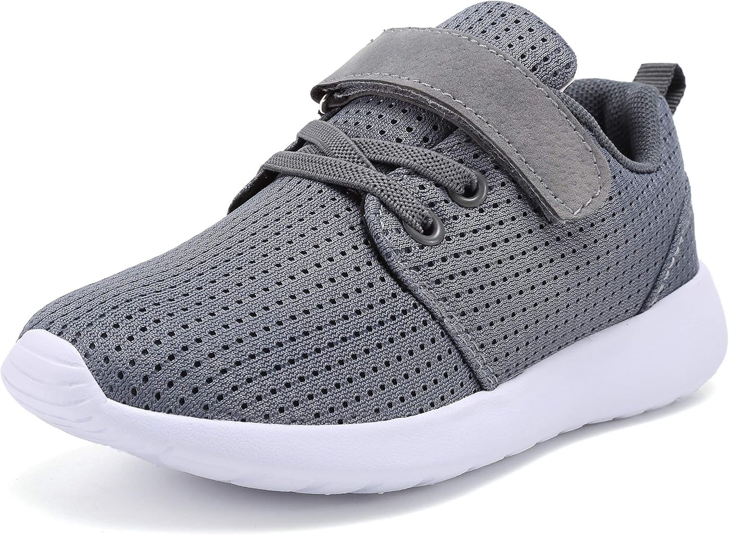 TOEDNNQI Kids Shoes Toddler Boys Girls Lightweight Strap Sneakers | Breathable Casual Tennis Walking Comfortable Running School Non-Slip Little/Big Child