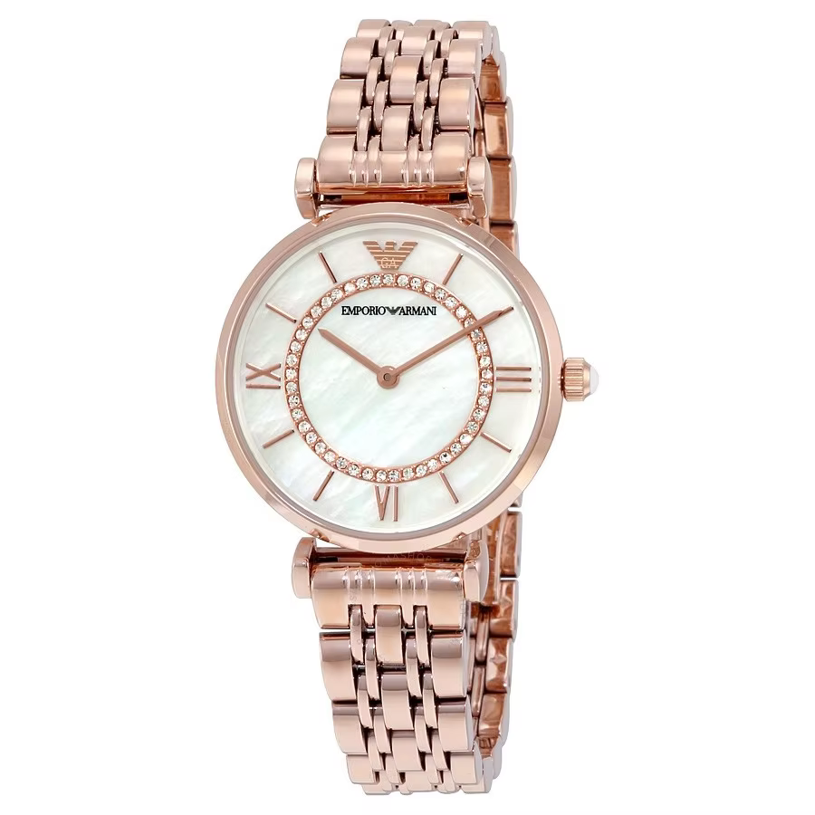 Emporio Armani - Ladies` Watch AR1909 - Rose Gold - AliExpress 1511