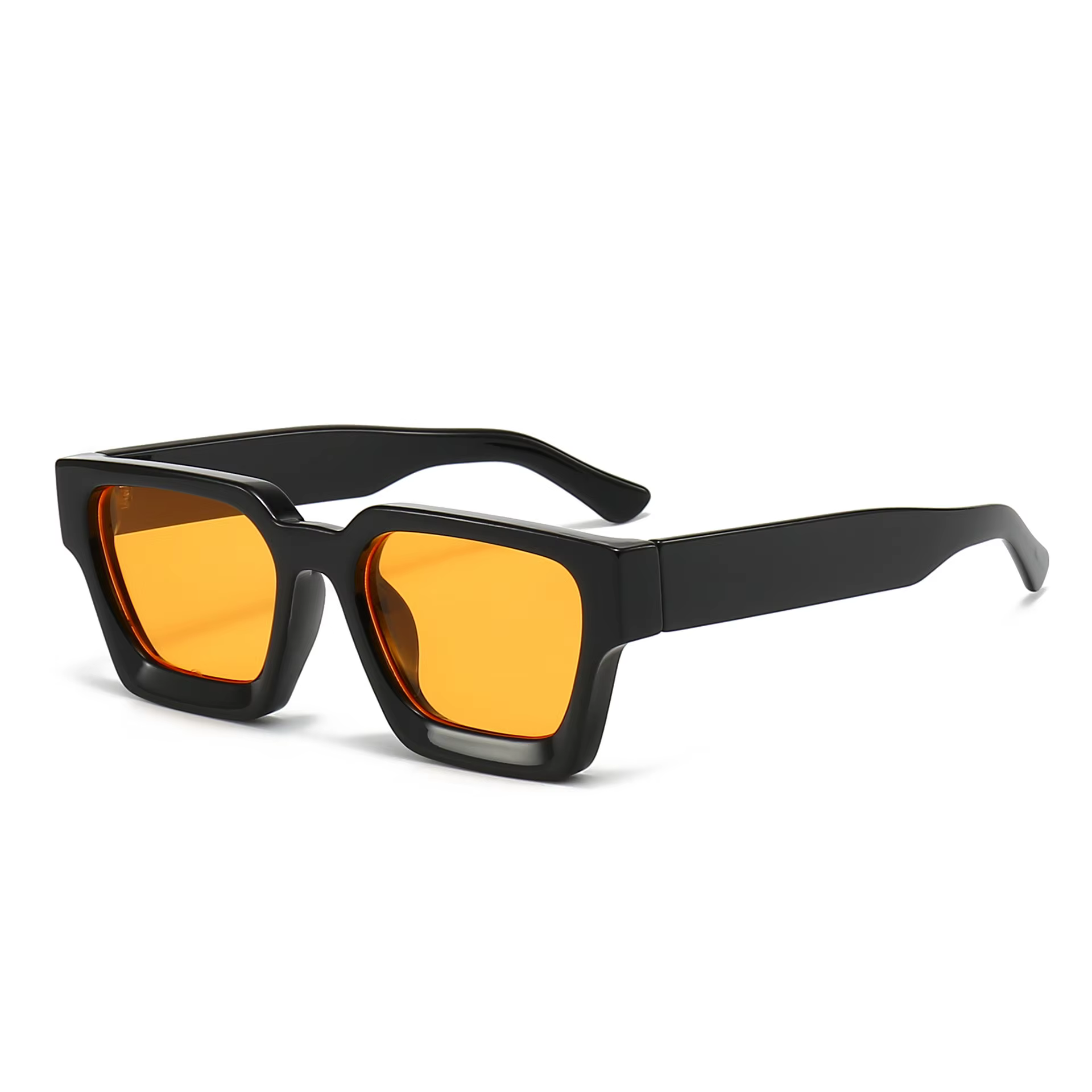 KLASSNUM Men Square Frame Sunglasses 2026 Luxury Brand Designer Sun Glasses Retro Trendy Shades UV400 Unisex Women Glasses New