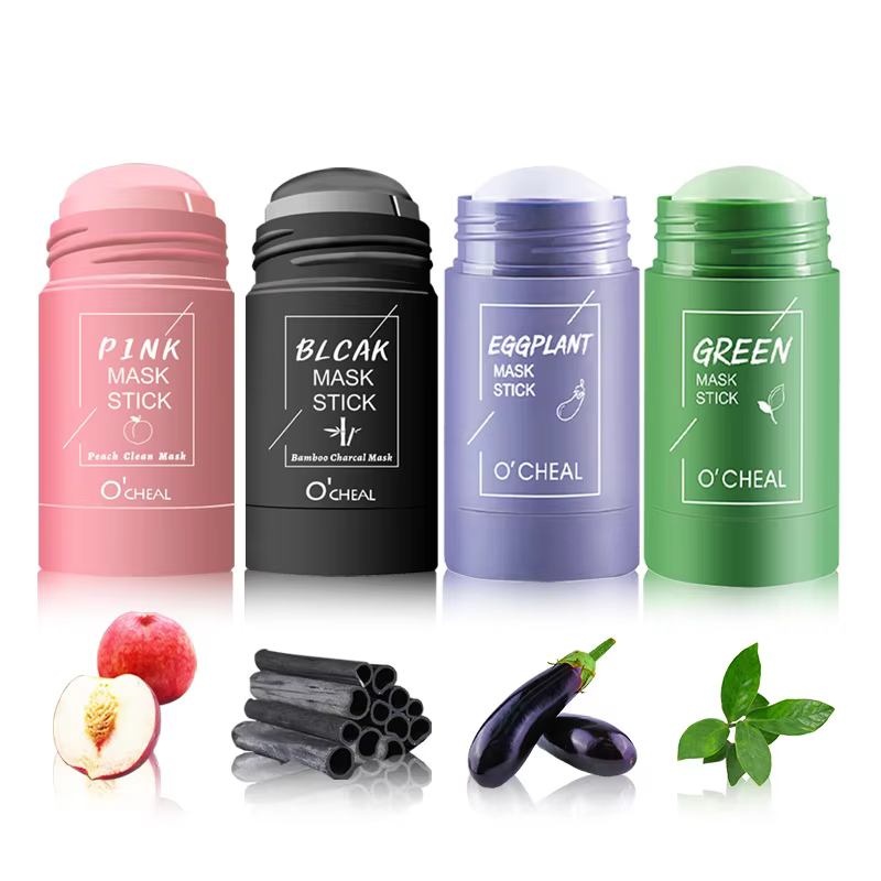 Ocheal Mask Green Tea Bamboo Charcoal Solid Facial Cleansing Stick Deep Cleansing Pores, Removes Blackheads, Controls Oil, Moisturizes and Hydrates, Smear-On Mud Mask for Men and Women. - AliExpress 6