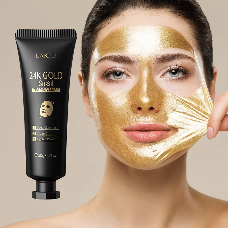 LAIKOU 24K Gold Sakura Peeling Face Mask Anti Wrinkle Whitening Blackhead Removal Facial Tear Off Mask Skin Care Products - AliExpress 66