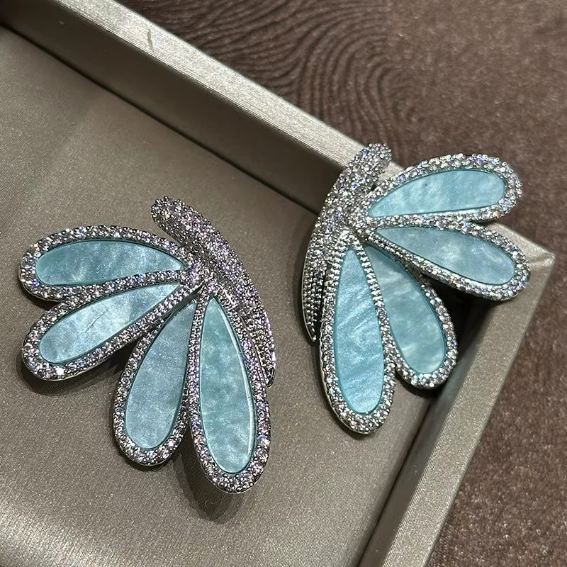 Women Stylish Smart Zircon Butterfly Earrings Necklace 2025 - AliExpress 36