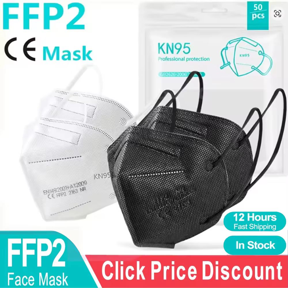 FFP2 Face Masks Masques CE KN95 Face Mask Filter 5Layers Adult KN95 Mascarillas Quirurgicas Homologadas Reusable FFP2 Face Mask - AliExpress 30