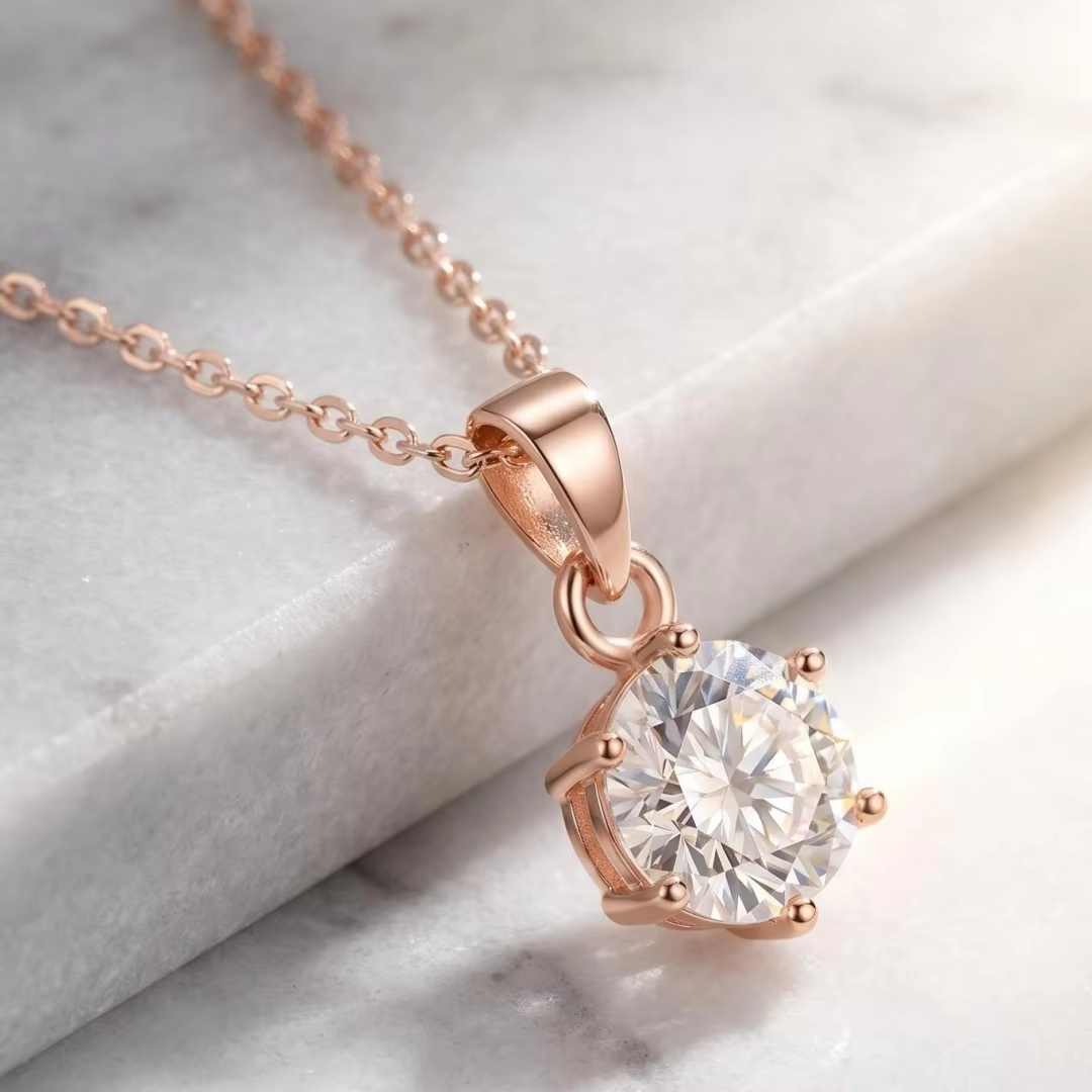 1-3ct D VVS1 Moissanite 925 Sterling Silver Necklace Pendant Luxury for Women Exquisite Wedding Jewelry Accessories Gifts - AliExpress 36