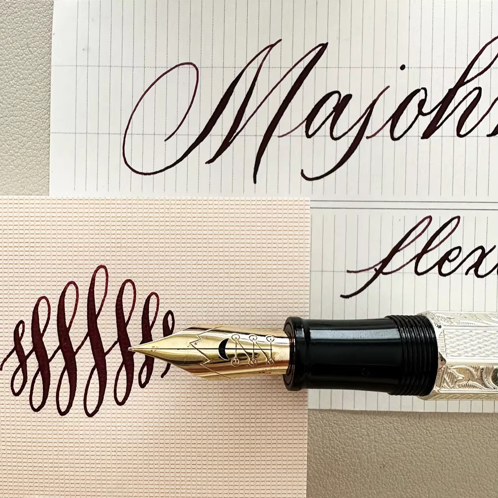 New MAJOHN P139 P138 P136 Classic Flex Nib Fountain Pen  Flexes Nib Pen Softness Flexare Business Modification Writing Pen ES ER - AliExpress 21