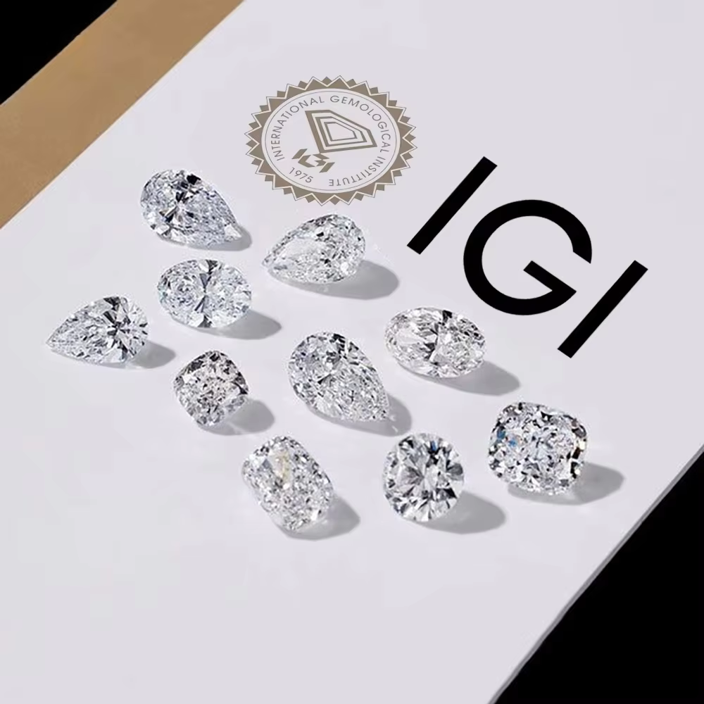 With IGI Certificate Fancy Shape Lab Grown Diamond 7ct 8ct 9ct 10ct 20ct 30ct HPHT CVD Laboratory Diamonds Wholesales